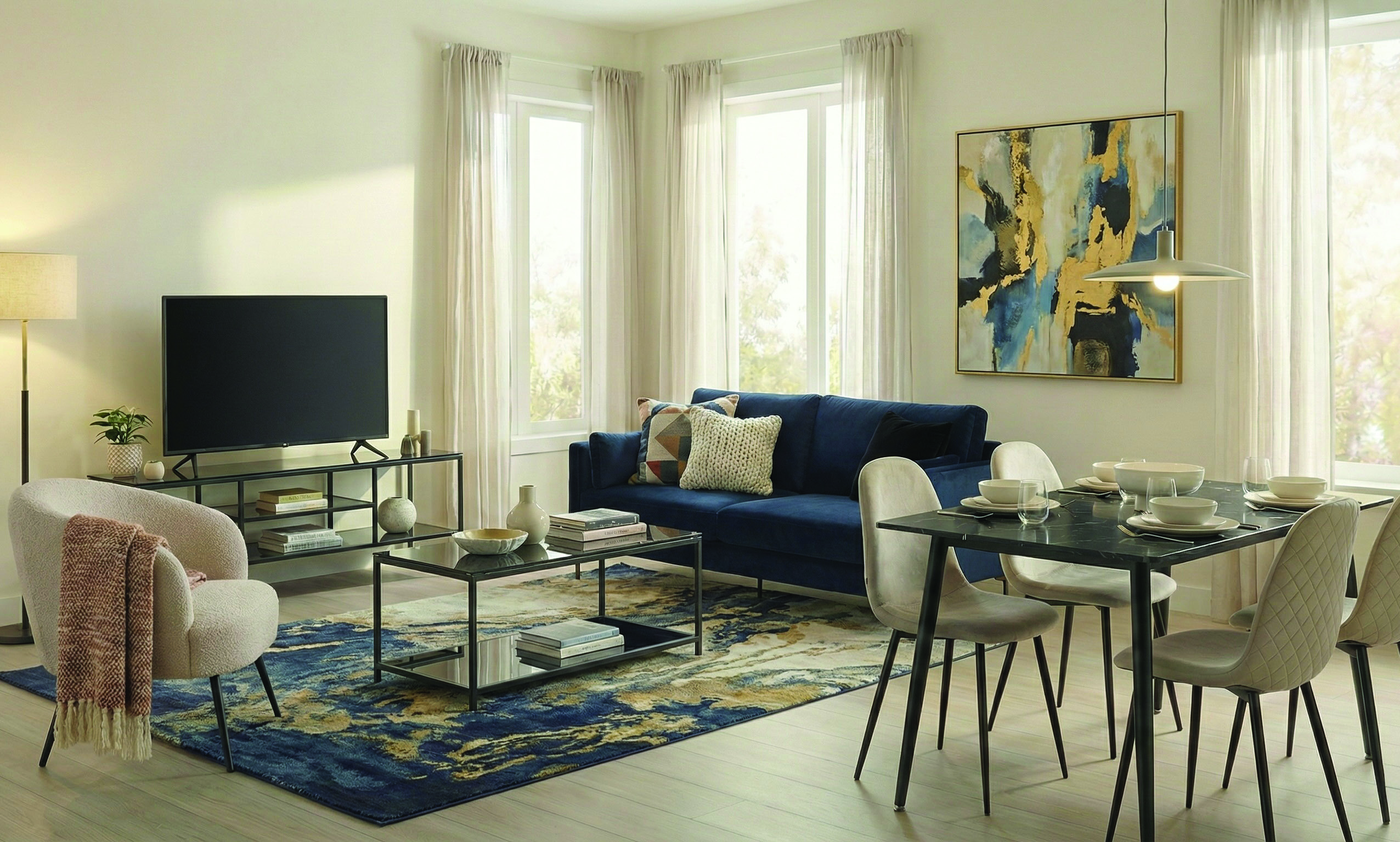 Premium furnished living room